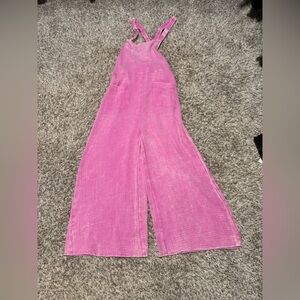 Pink Women’s Overalls